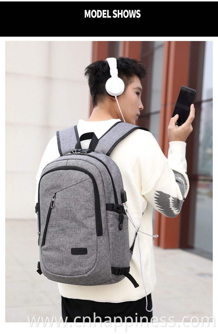 Custom Travel Hipster School Bag With USB Charger Funny Boys Girl Other Casual Young Sports Anti-Theft Business Laptop Backpack